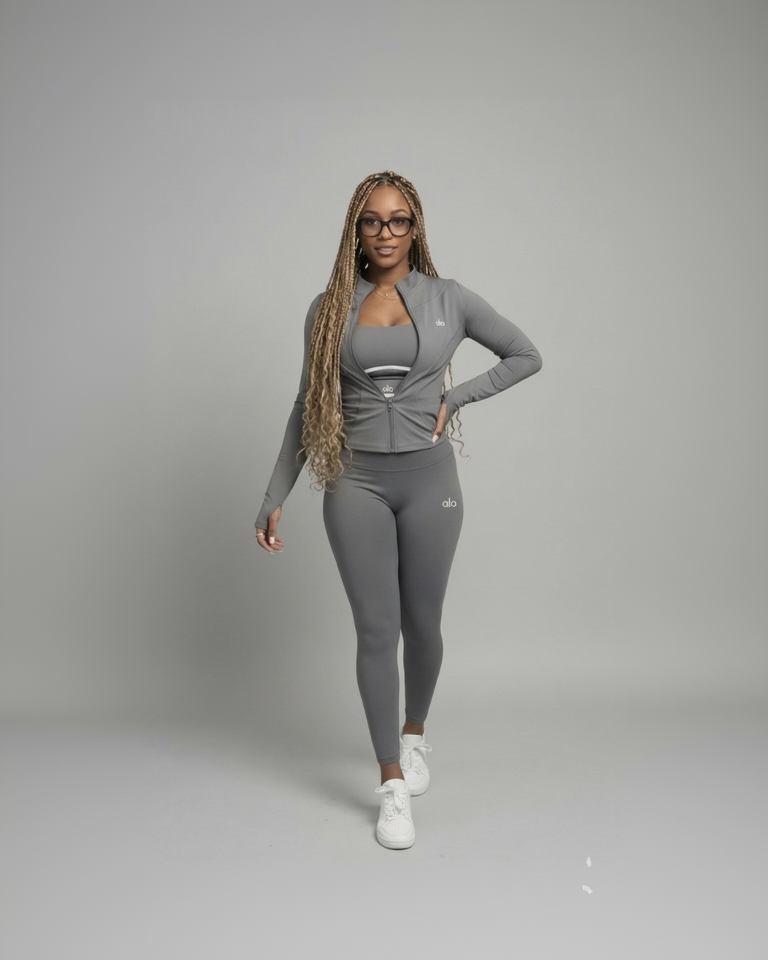 Combinaison Yoga - 3 pièces - Grey