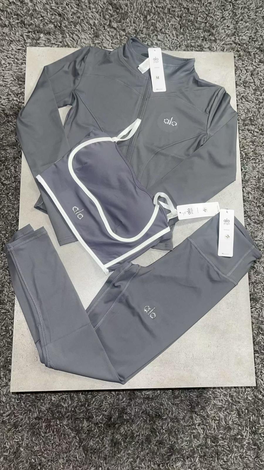Combinaison Yoga - 3 pièces - Grey